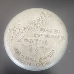 Vintage Kremola Tin