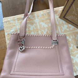 Brighton Pink Purse With Floral Interior Lining 