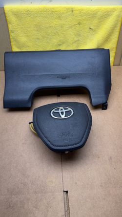 2017 Toyota Corolla Steering Wheel and Knee Bag Bolsa