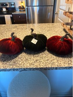 Velvet Pumpkins