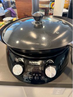 Nuwave induction carbon steel wok