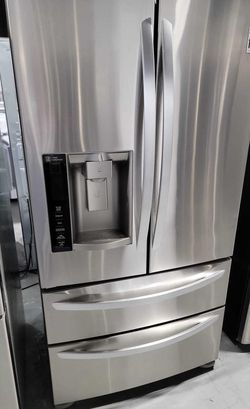 LG 4 Door Stainless Steel Refrigerator
