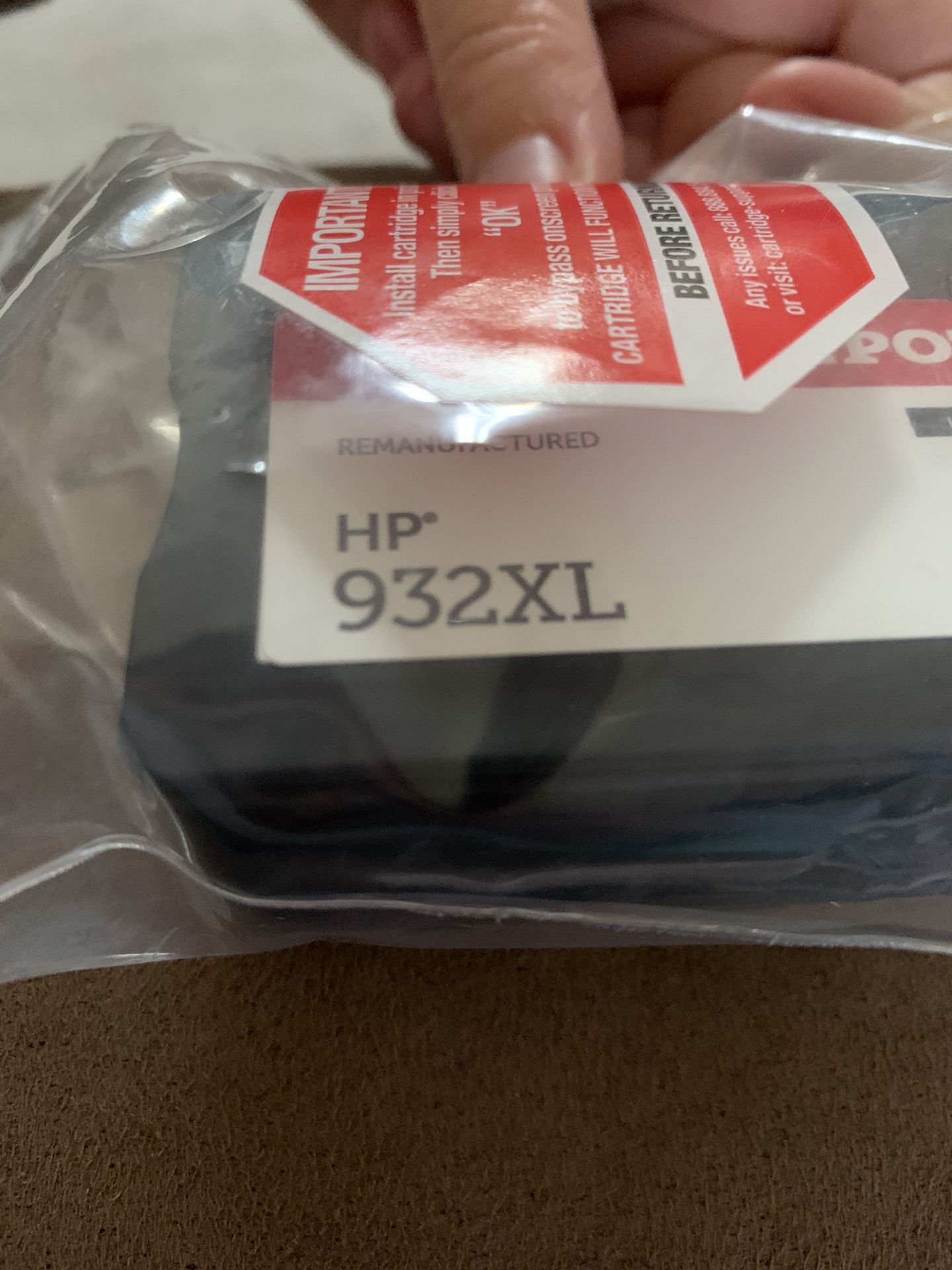 HP 932xl In Cartridges