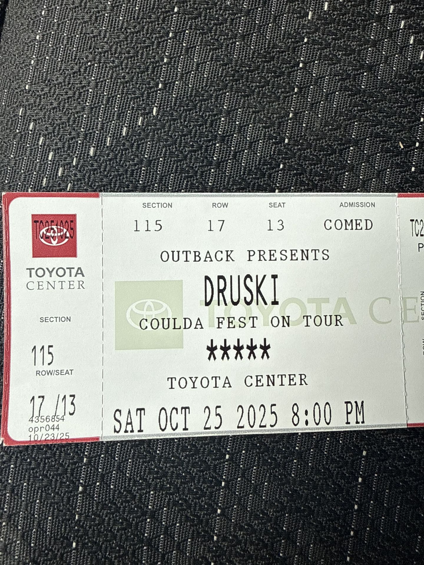 One Druski Ticket Toyota Center