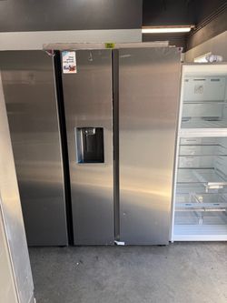Samsung Side By Side Large Capacity Stainless Steel Refrigerator 😍