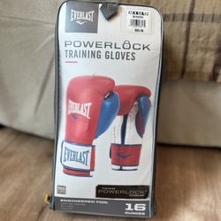 New Everlast Powerlock Training Gloves