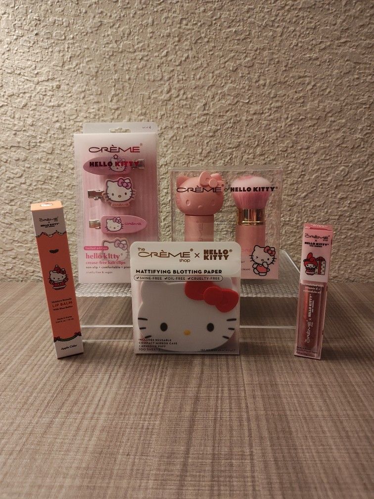 All Brand NEW! 🩷   the Créme Shop × Hello Kitty - Face / MakeUp Products (((PENDING PICK UP)))