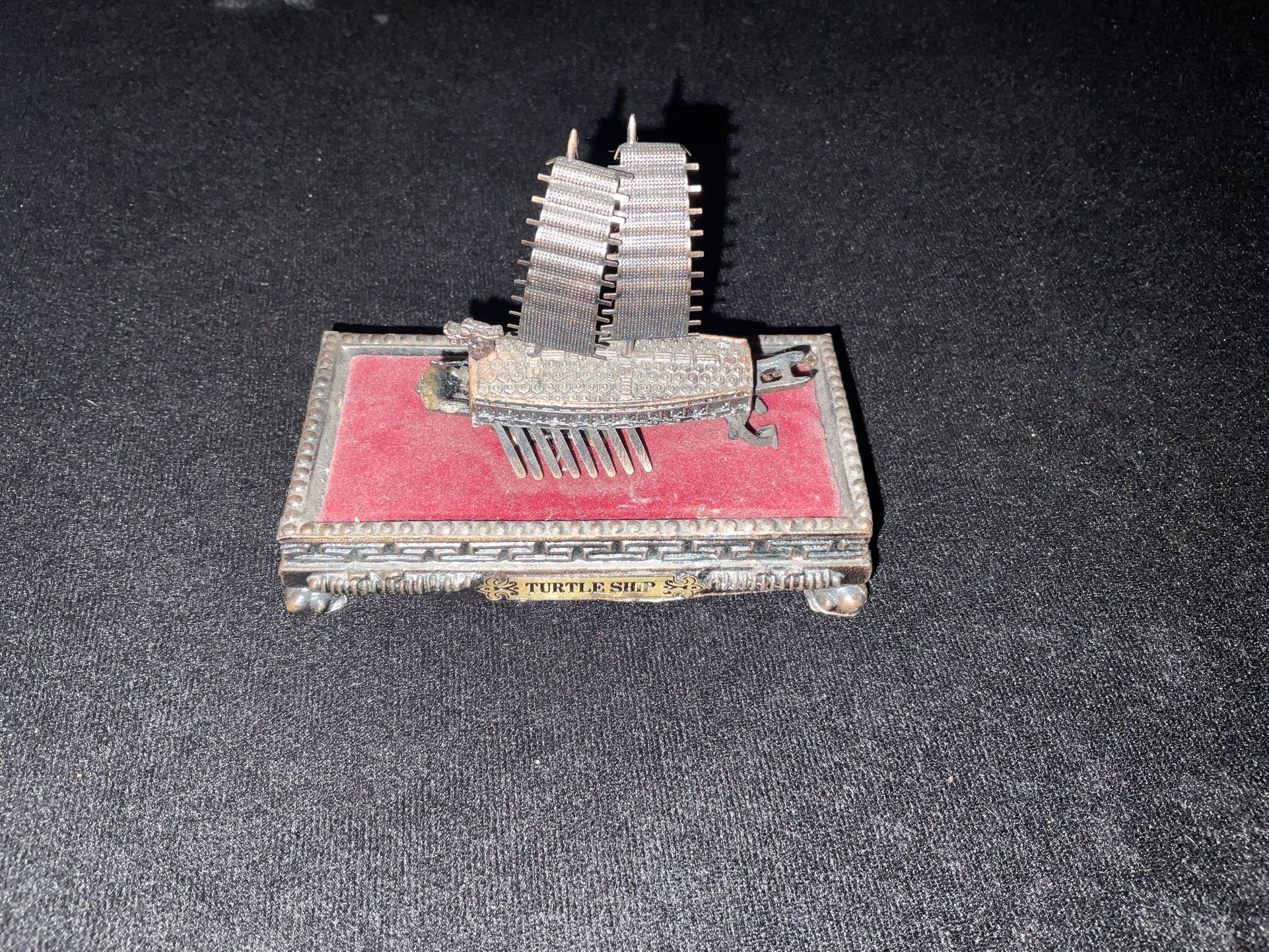 Bronze Korean Turtle Ship Model