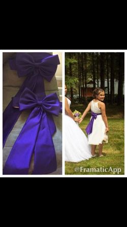 Flower girl bows wedding