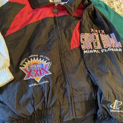 Superbowl Jacket XXIX size Large