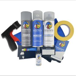 Toyota - Primer/Base/Clear Spray Can Kits | Genuine OEM Automotive Touch Up Spray Paint White 040