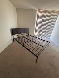 Full size bed frame & headboard