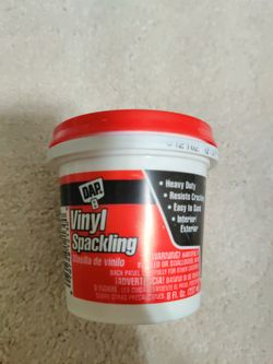 FAST SALE! DAP Vinyl Spackling (8 fl. oz.) - Interior/Exterior