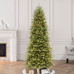 9 ft. Prelit Incandescent Slim Fraser Fir Artifici