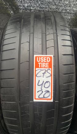Tires 275/40/20 pirelli