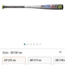 Louisville Slugger Solo 619 -11 32 in 21oz
