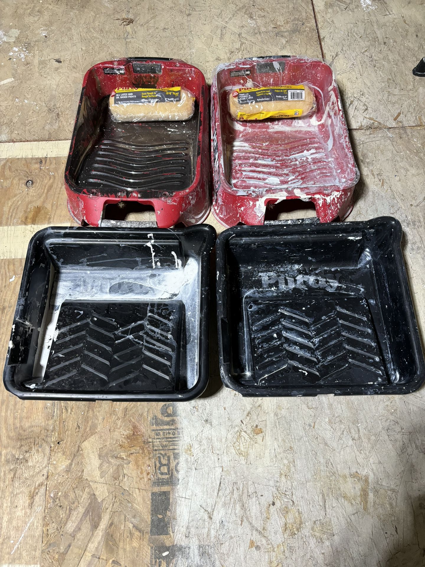 Paint Trays And Rollers
