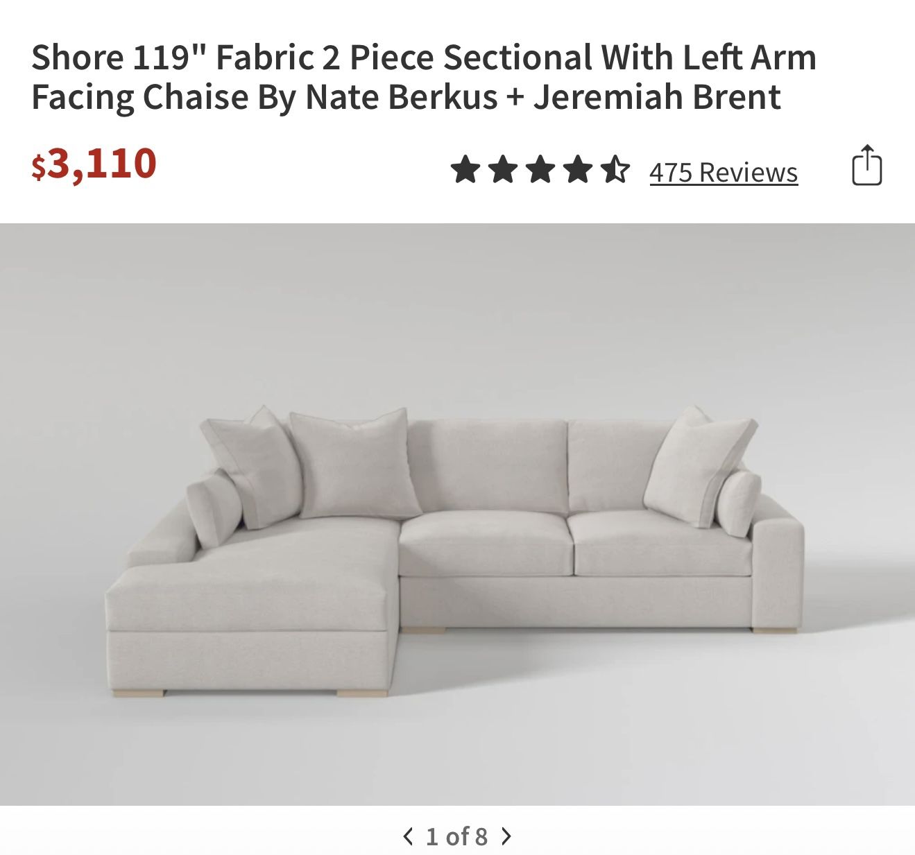 Sofa / Sectional / Couch