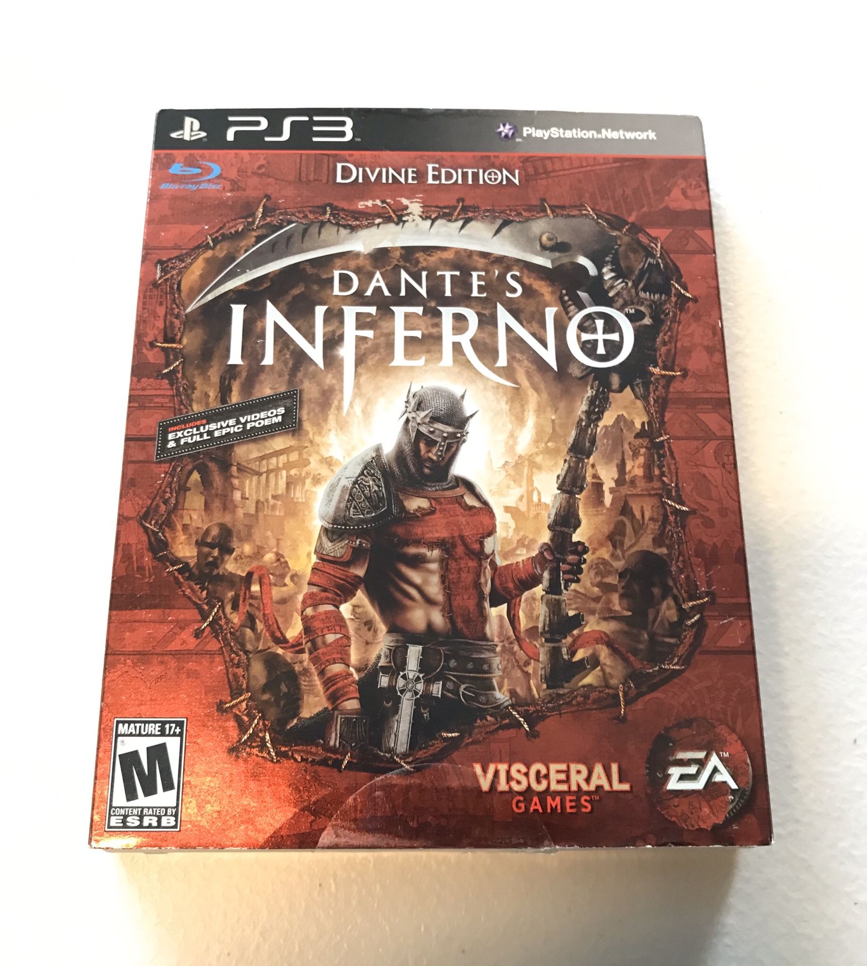 Dante's Inferno - Divine Edition (Sony PlayStation 3, 2010) PS3