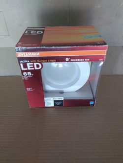 Sylvania 6" recessed LED light