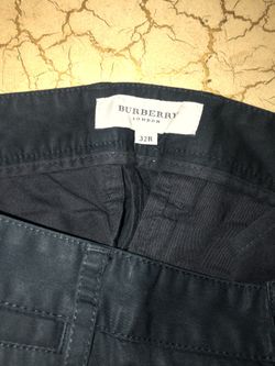 Burberry Navy Pants Size 32R