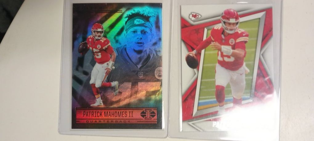 Lot Of 2 2021 Patrick Mahomes 2 Cards