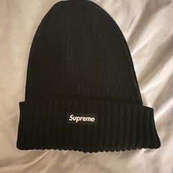 Supreme Black Beanie 