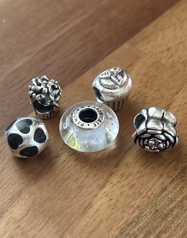 Pandora Authentic rare Charms Retired 30 Each