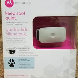 Shock-Free No-Bark Collar With Dual Sonic Technology