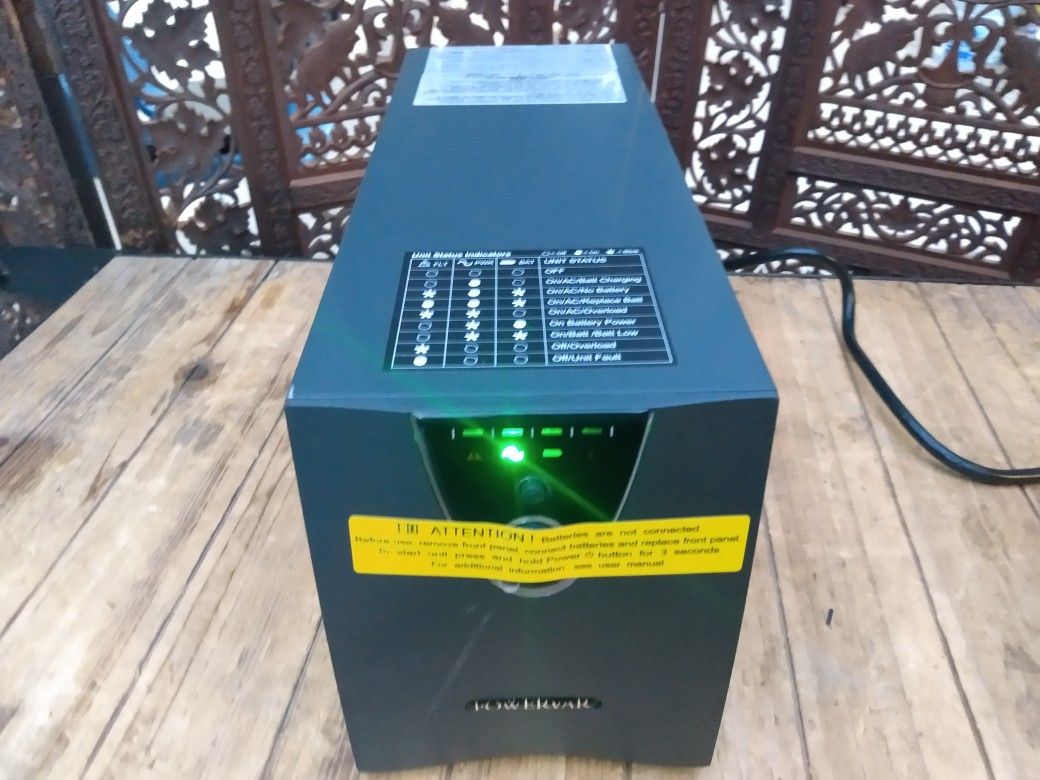 POWERVAR AMETEK ABCEG251-11 Uninterruptible Power Supply UPS Battery Backup NEW