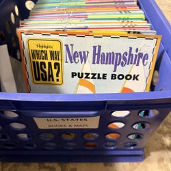 50 States Highlights Puzzle Books 