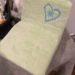 American Girl Doll Green Flip Fold out Bed/Chair