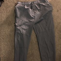 Grey Cargo Pants