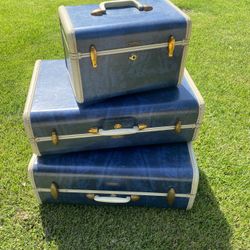 Antique Luggage Set ((rare Set))