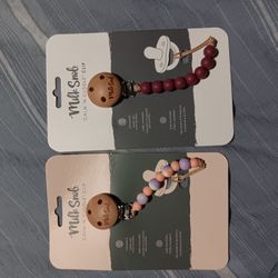 Milk Snob Pacifier Clip