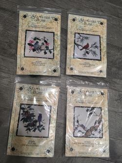 Appliqué birds