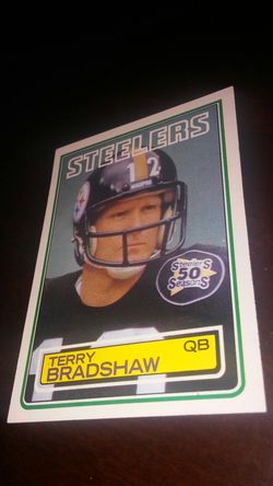 Terry Bradshaw -two cards