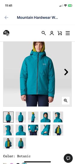 New Mountain Hardwear Women's Stretch Ozonic Insulated Jacket retail $250 coat