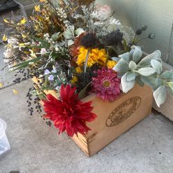 Faux Flowers For Decor