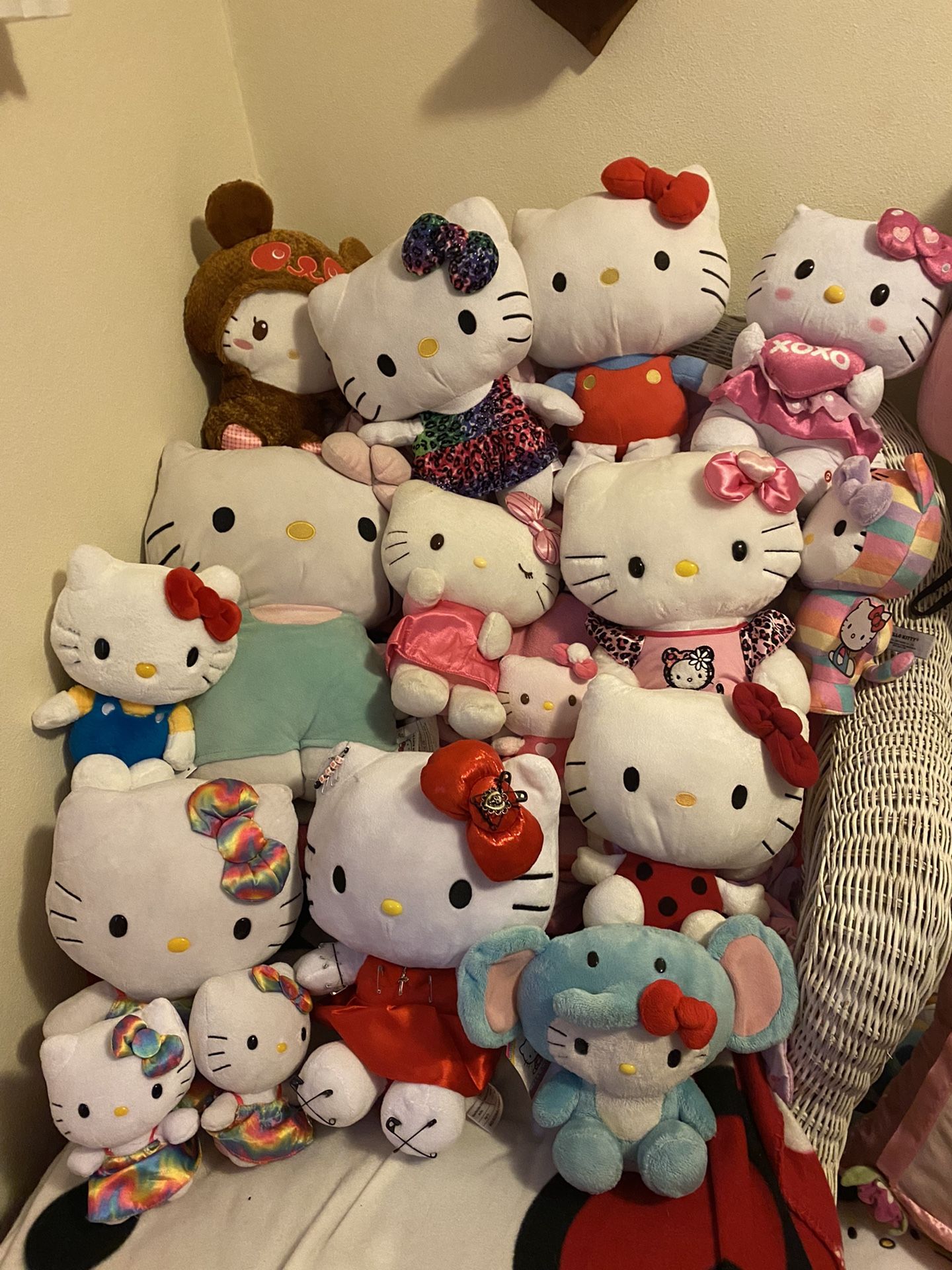 Hello Kitty Plushes