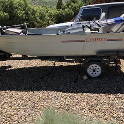 14’ Aluminum Lowe Fishing Boat