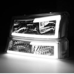 03-06 Chevrolet Silverado LED headlights