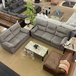 $10 PAYMENT 👌HOT DEAL 🤝Bindura Mineral Livingrom set 👍Sofa& Loveseat