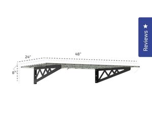 Safe rack heavy duty shelving and deck hooks