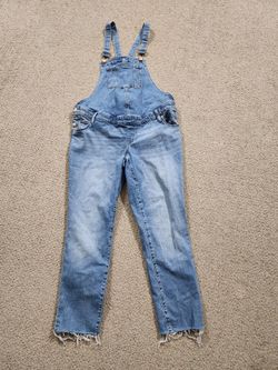 Isabel maternity denim overalls size 8 clothes womens