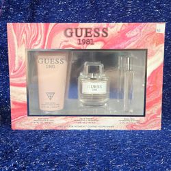 Guess 1981 Many brands of new perfume available for men or women, single bottles or gift sets, body sprays and lotion available bz 20
