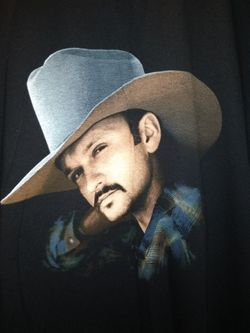 Tim McGraw concert shirt size L