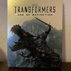 TRANSFORMERS AGE OF EXTINCTION STEEL BOOK