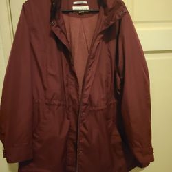 Women's Raincoat Jacket -size  XL $15