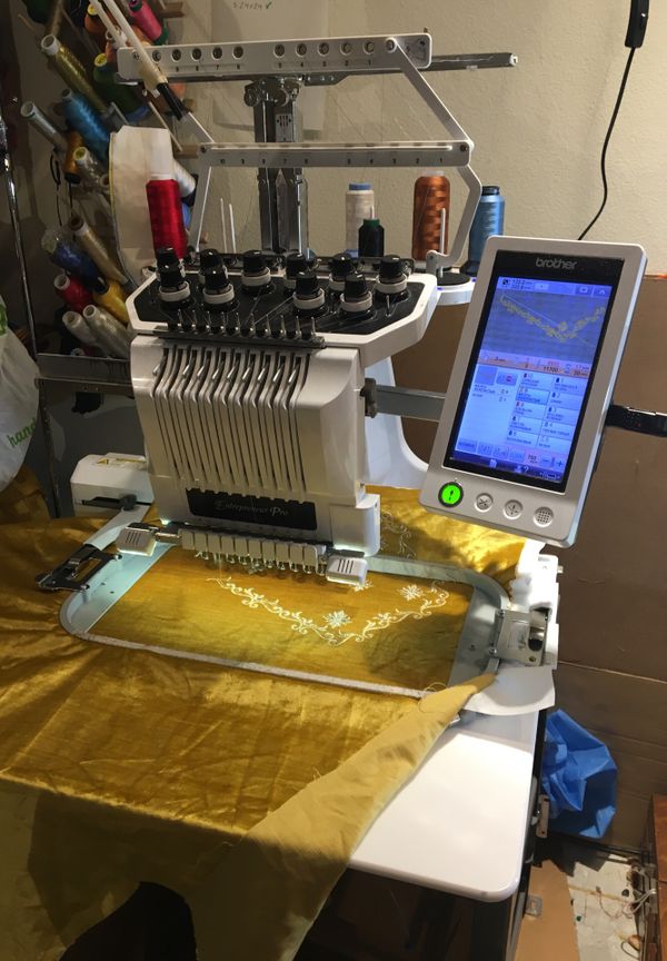 10 needle Embroidery Machine Brother pr1000e for Sale in Sanford, FL
